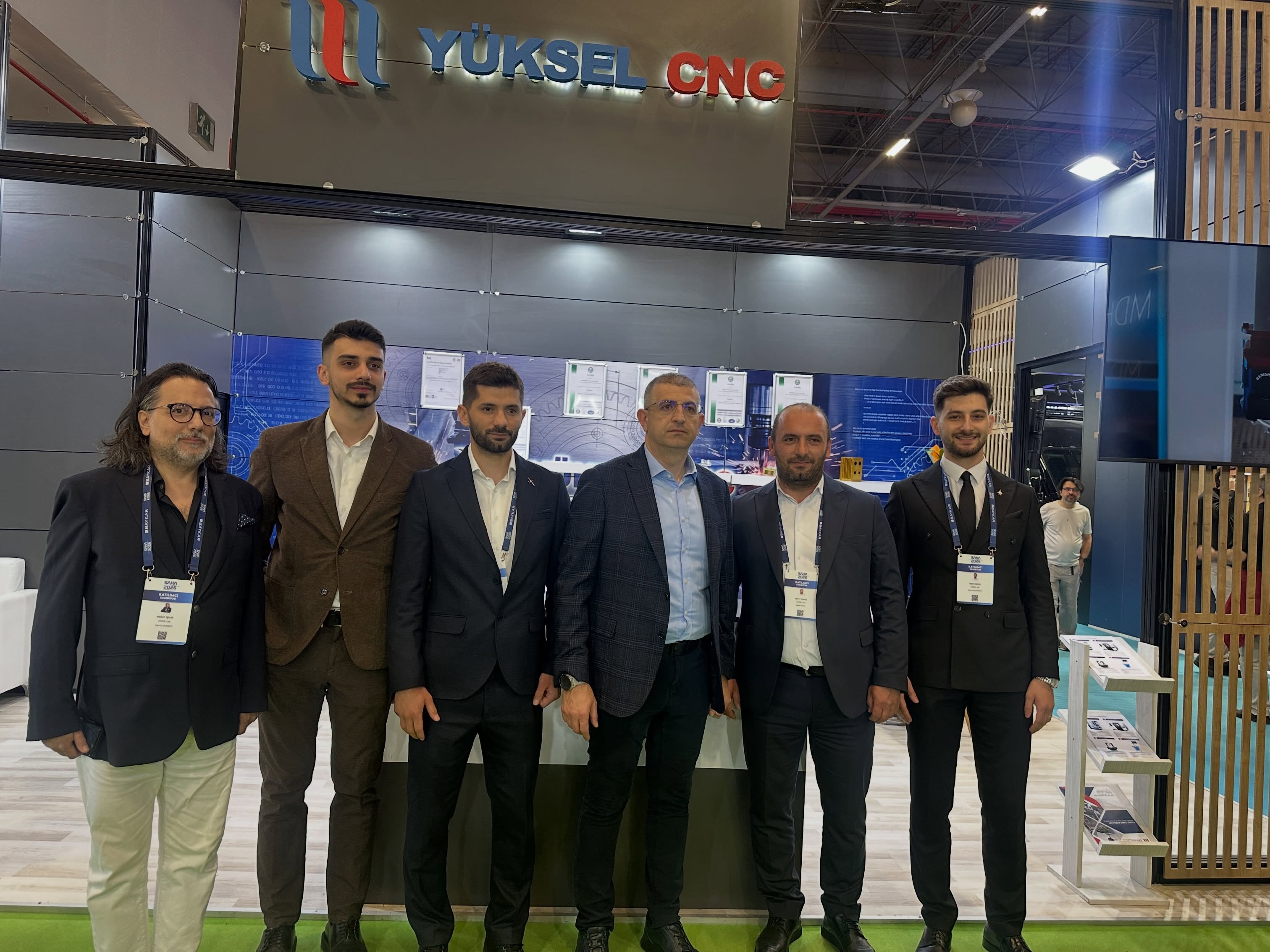 Sayın Haluk Bayraktar Yüksel CNC Stand Ziyareti 2