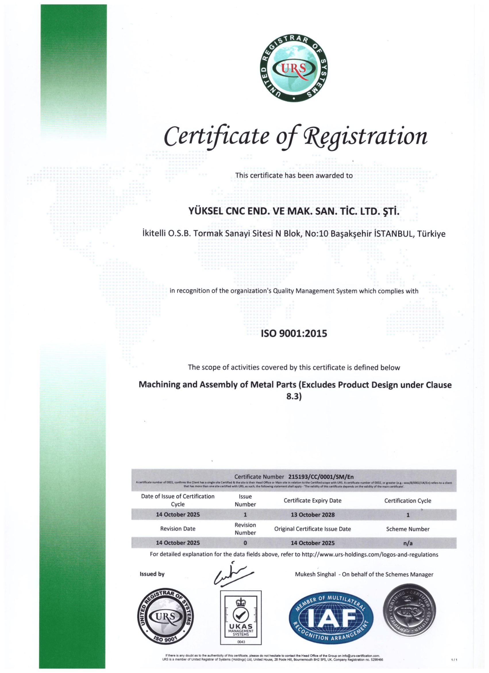 ISO 9001:2015